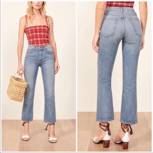 Reformation Denim - Reformation Jordi kick flare Jeans size 28